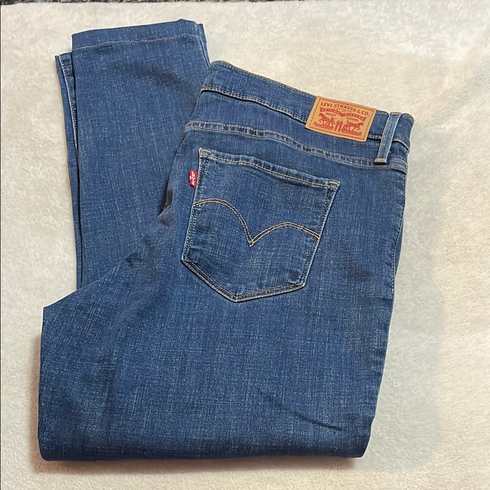 Levi's Blue 311 Shaping Skinny Jeans Classic Denim
